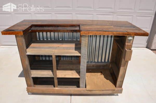 Gorgeous Pallet Wood Rolling Bar Pallet Bars Gorgeous Pallet Wood Rolling Bar Pallet Bars