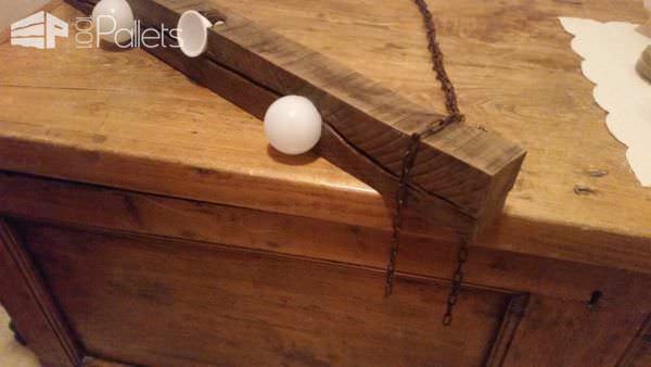 Modern-antique Pallet Chandelier Pallet Lamps & Lights Modern-antique Pallet Chandelier Pallet Lamps & Lights