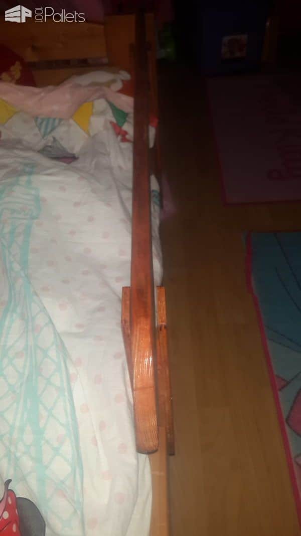 Pallet Bed Railing Pallet Beds, Pallet Headboards & Frames Pallet Bed Railing Pallet Beds, Pallet Headboards & Frames