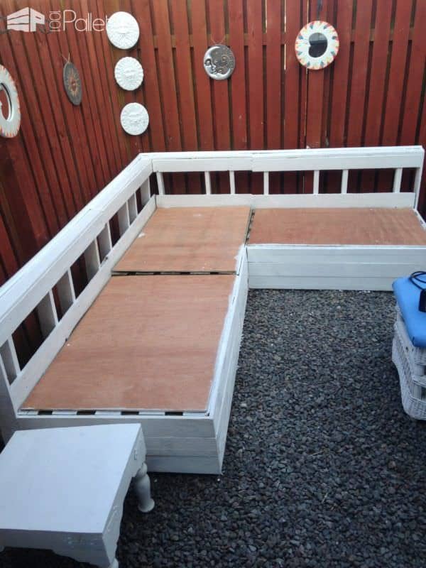 Pallet Corner Garden Lounge Set Lounges & Garden Sets Pallet Corner Garden Lounge Set Lounges & Garden Sets