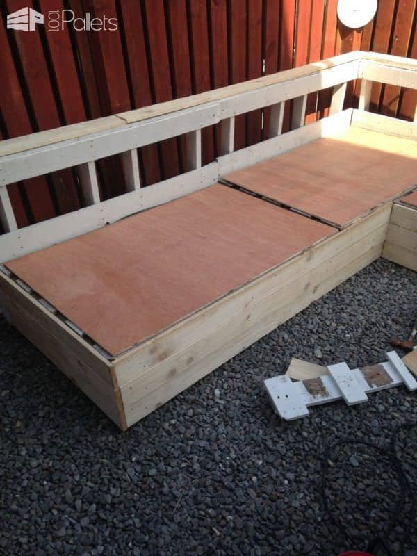 Pallet Corner Garden Lounge Set Lounges & Garden Sets Pallet Corner Garden Lounge Set Lounges & Garden Sets
