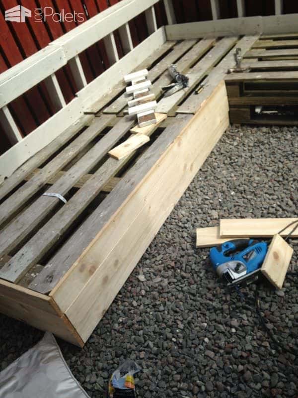 Pallet Corner Garden Lounge Set Lounges & Garden Sets Pallet Corner Garden Lounge Set Lounges & Garden Sets