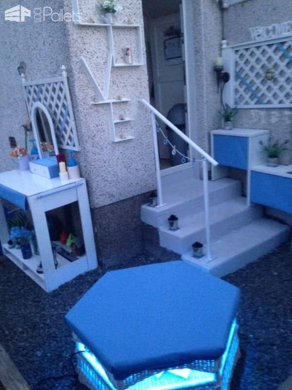 Pallet Corner Garden Lounge Set Lounges & Garden Sets Pallet Corner Garden Lounge Set Lounges & Garden Sets
