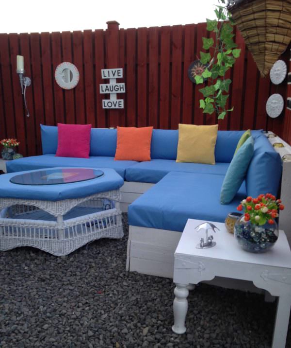 Pallet Corner Garden Lounge Set Lounges & Garden Sets Pallet Corner Garden Lounge Set Lounges & Garden Sets