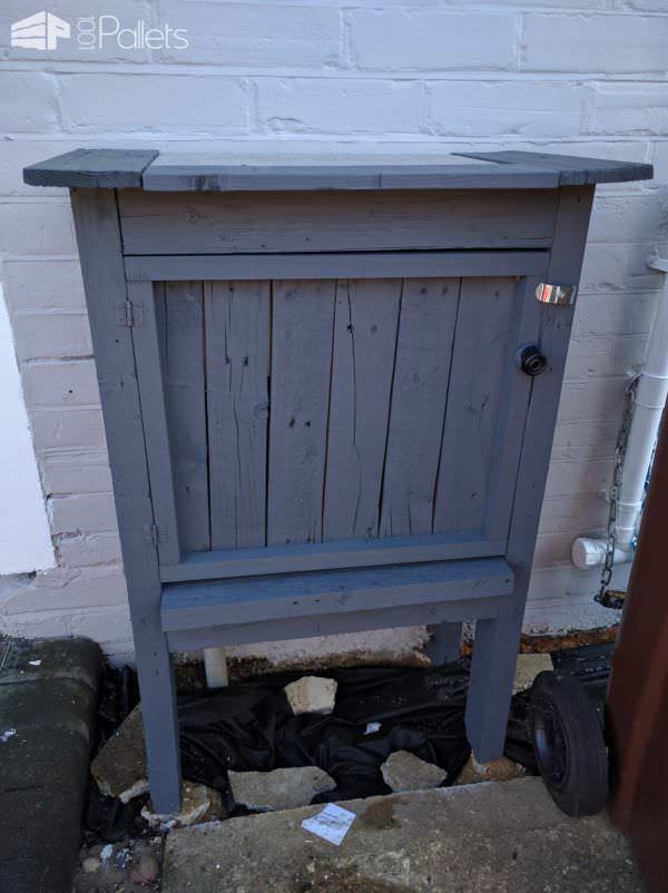 Pallet Gas Meter Cover-up Pallet Boxes & Chests Pallets in the Garden Pallet Gas Meter Cover-up Pallet Boxes & Chests Pallets in the Garden