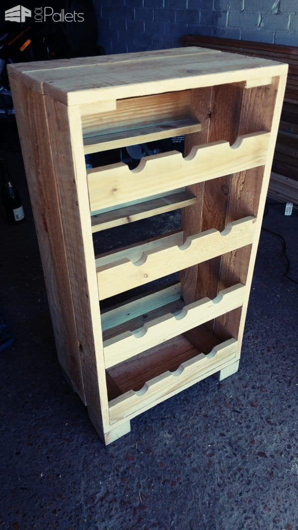 Pallet Wine Storage Rack Pallet Boxes & Chests Pallet Wine Storage Rack Pallet Boxes & Chests