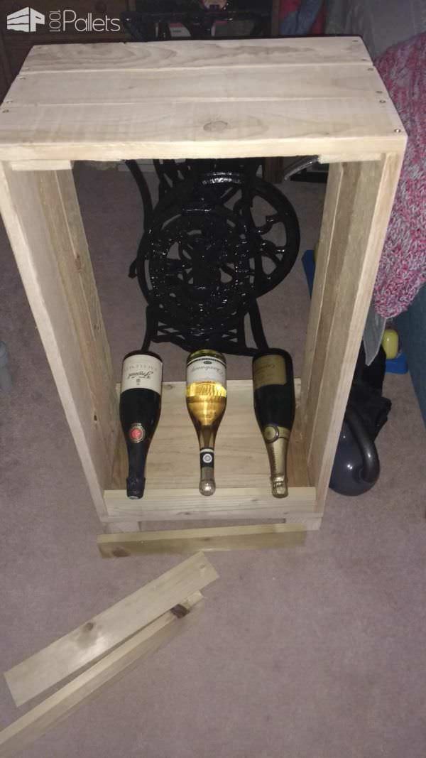 Pallet Wine Storage Rack Pallet Boxes & Chests Pallet Wine Storage Rack Pallet Boxes & Chests