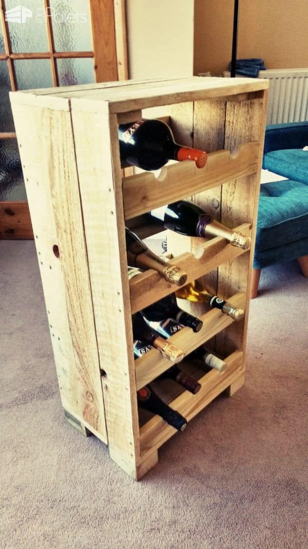 Pallet Wine Storage Rack Pallet Boxes & Chests Pallet Wine Storage Rack Pallet Boxes & Chests
