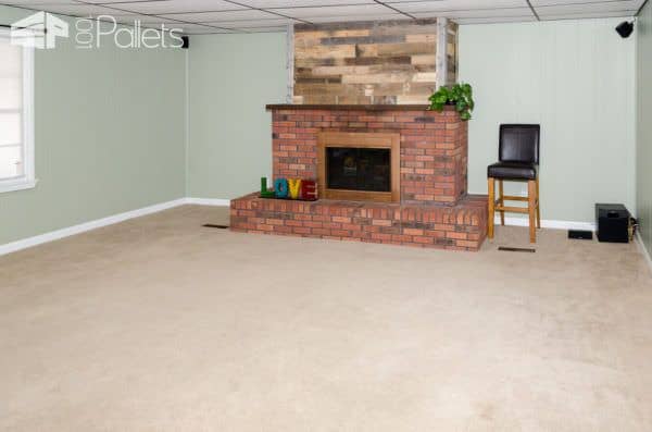 Pallet Wood Fireplace Pallet Wall Decor & Pallet Painting Pallet Wood Fireplace Pallet Wall Decor & Pallet Painting