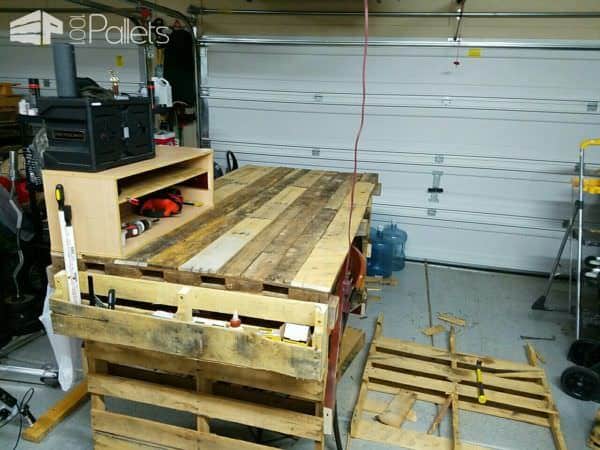 Pallet Work Bench Pallet Desks & Pallet Tables Pallet Work Bench Pallet Desks & Pallet Tables