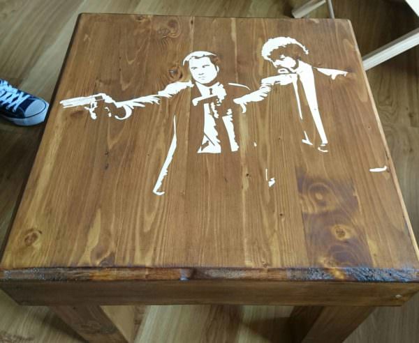 Pulp Fiction Pallet Table Pallet Coffee Tables Pulp Fiction Pallet Table Pallet Coffee Tables