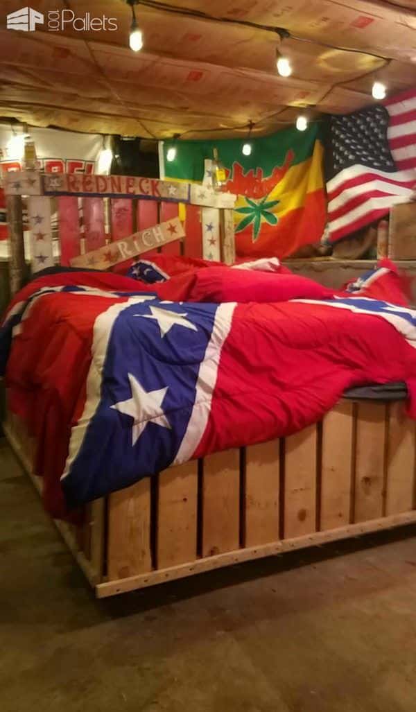 Rebel Pallet Bed Pallet Beds, Pallet Headboards & Frames Rebel Pallet Bed Pallet Beds, Pallet Headboards & Frames