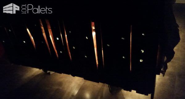 Underlit Pallet Bed You Have To See! Pallet Beds, Pallet Headboards & Frames Underlit Pallet Bed You Have To See! Pallet Beds, Pallet Headboards & Frames