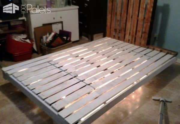 Underlit Pallet Bed You Have To See! Pallet Beds, Pallet Headboards & Frames Underlit Pallet Bed You Have To See! Pallet Beds, Pallet Headboards & Frames