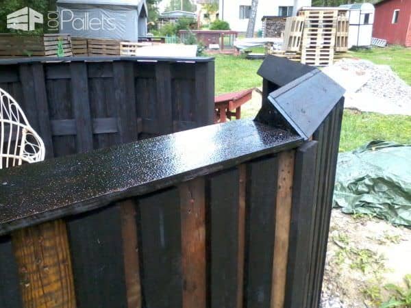 Unique Circular Euro Pallet Fire Pit Pallet Sheds, Cabins, Huts & Playhouses Unique Circular Euro Pallet Fire Pit Pallet Sheds, Cabins, Huts & Playhouses