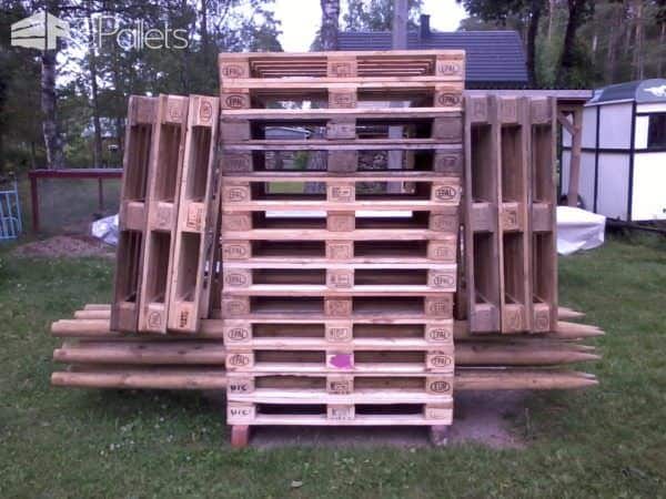 Unique Circular Euro Pallet Fire Pit Pallet Sheds, Cabins, Huts & Playhouses Unique Circular Euro Pallet Fire Pit Pallet Sheds, Cabins, Huts & Playhouses