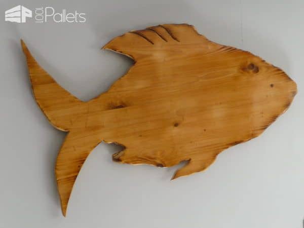 Wall Art Pallet Wood Fish Pallet Wall Decor & Pallet Painting Wall Art Pallet Wood Fish Pallet Wall Decor & Pallet Painting