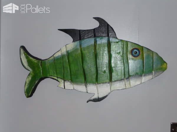 Wall Art Pallet Wood Fish Pallet Wall Decor & Pallet Painting Wall Art Pallet Wood Fish Pallet Wall Decor & Pallet Painting
