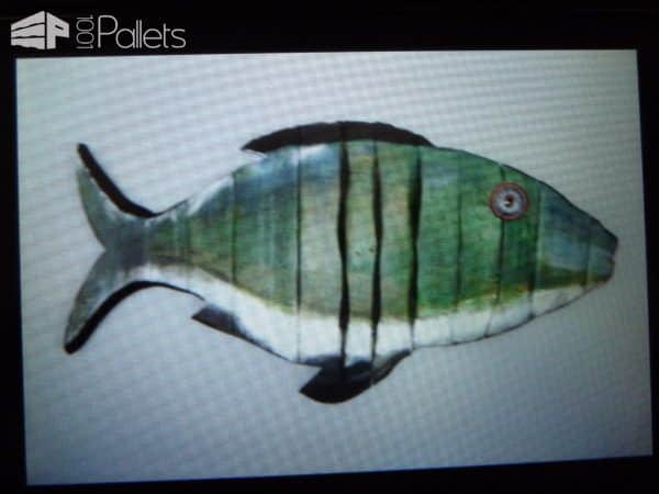 Wall Art Pallet Wood Fish Pallet Wall Decor & Pallet Painting Wall Art Pallet Wood Fish Pallet Wall Decor & Pallet Painting