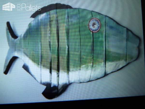 Wall Art Pallet Wood Fish Pallet Wall Decor & Pallet Painting Wall Art Pallet Wood Fish Pallet Wall Decor & Pallet Painting