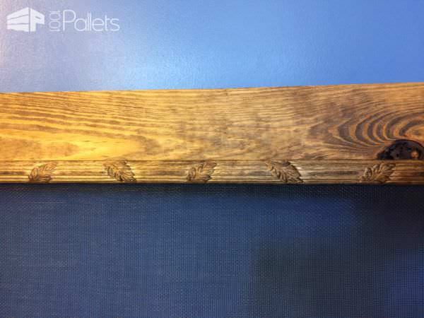 Decorative-trimmed Diy Pallet Screen Door Pallet Walls & Pallet Doors Decorative-trimmed Diy Pallet Screen Door Pallet Walls & Pallet Doors