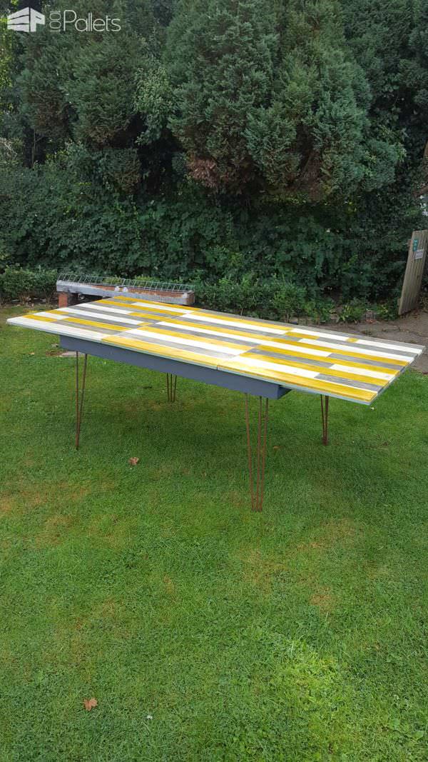 Extendable Pallet Table Pallet Desks & Pallet Tables Extendable Pallet Table Pallet Desks & Pallet Tables