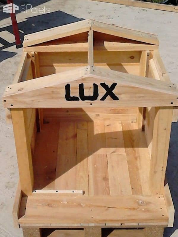Lux’s Getaway-resort Pallet Dog House Animal Pallet Houses & Pallet Supplies Lux’s Getaway-resort Pallet Dog House Animal Pallet Houses & Pallet Supplies