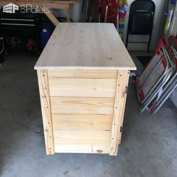 Pallet Tv Double-cabinet Console Stand Is My First Pallet Project Pallet Cabinets & Wardrobes Pallet TV Stands & Racks Pallet Tv Double-cabinet Console Stand Is My First Pallet Project Pallet Cabinets & Wardrobes Pallet TV Stands & Racks