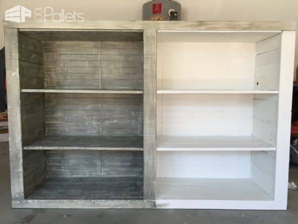 Superb Distressed-look Pallet Bookcases Pallet Bookcases & Bookshelves Superb Distressed-look Pallet Bookcases Pallet Bookcases & Bookshelves