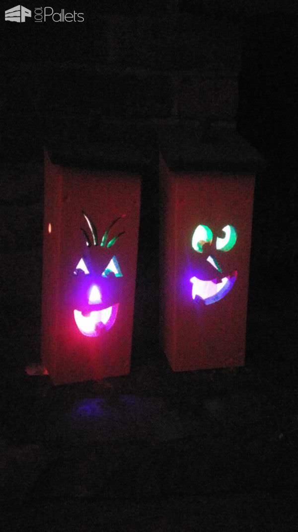 Adorable Halloween Pumpkin Light Quartet Fun Pallet Crafts for Kids Pallet Lamps & Lights Adorable Halloween Pumpkin Light Quartet Fun Pallet Crafts for Kids Pallet Lamps & Lights