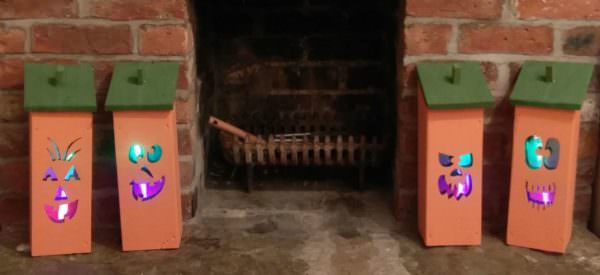 Adorable Halloween Pumpkin Light Quartet Fun Pallet Crafts for Kids Pallet Lamps & Lights Adorable Halloween Pumpkin Light Quartet Fun Pallet Crafts for Kids Pallet Lamps & Lights