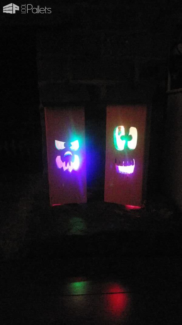 Adorable Halloween Pumpkin Light Quartet Fun Pallet Crafts for Kids Pallet Lamps & Lights Adorable Halloween Pumpkin Light Quartet Fun Pallet Crafts for Kids Pallet Lamps & Lights