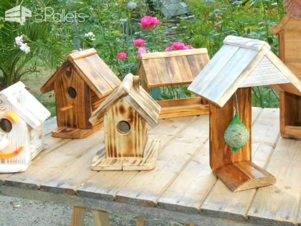 Adorable Pallet Birdhouses Plus Birdfeeders Animal Pallet Houses & Pallet Supplies Adorable Pallet Birdhouses Plus Birdfeeders Animal Pallet Houses & Pallet Supplies