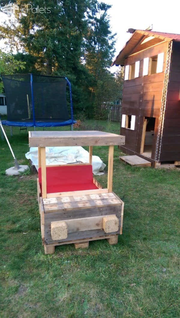 Adorable Pallet Kids Bouncy Car Pallet Sheds, Cabins, Huts & Playhouses Adorable Pallet Kids Bouncy Car Pallet Sheds, Cabins, Huts & Playhouses