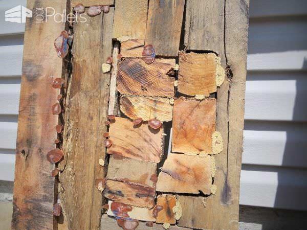 Crazy Quilt Style Pallet Dining Table Pallet Desks & Pallet Tables Crazy Quilt Style Pallet Dining Table Pallet Desks & Pallet Tables