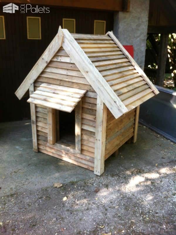 Delightful Pallet Doghouse / Cabane Pour Notre Chienne Tout En Palettes Animal Pallet Houses & Pallet Supplies Delightful Pallet Doghouse / Cabane Pour Notre Chienne Tout En Palettes Animal Pallet Houses & Pallet Supplies