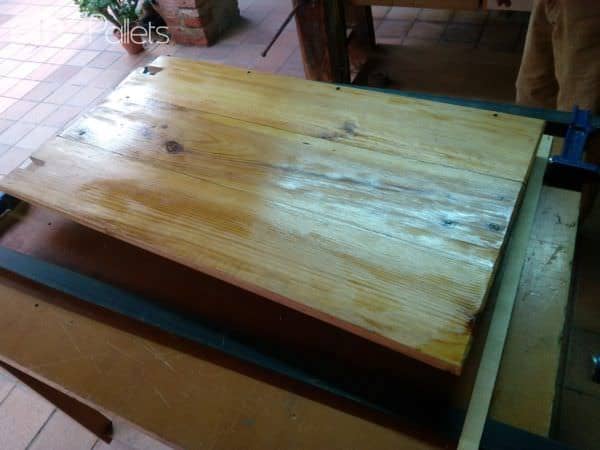 Easy Fit Collapsible Pallet Art Table Pallet Desks & Pallet Tables Easy Fit Collapsible Pallet Art Table Pallet Desks & Pallet Tables