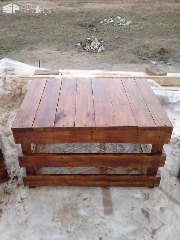 Eye Catching Sittin’ Pretty Pallet Garden Set Lounges & Garden Sets Eye Catching Sittin’ Pretty Pallet Garden Set Lounges & Garden Sets