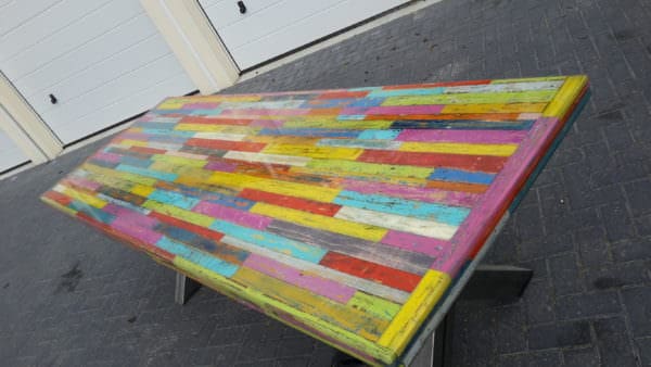 Heavy-duty Pallet Kaleidoscope Dining Table Other Pallet Projects Pallet Desks & Pallet Tables Heavy-duty Pallet Kaleidoscope Dining Table Other Pallet Projects Pallet Desks & Pallet Tables