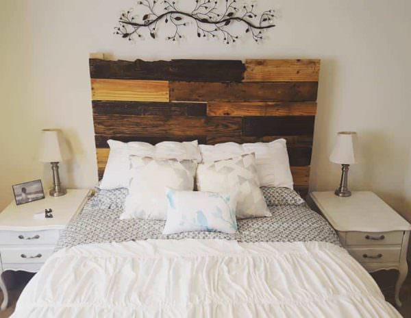Live Edge Rustic Pallet Headboard Pallet Beds, Pallet Headboards & Frames Live Edge Rustic Pallet Headboard Pallet Beds, Pallet Headboards & Frames