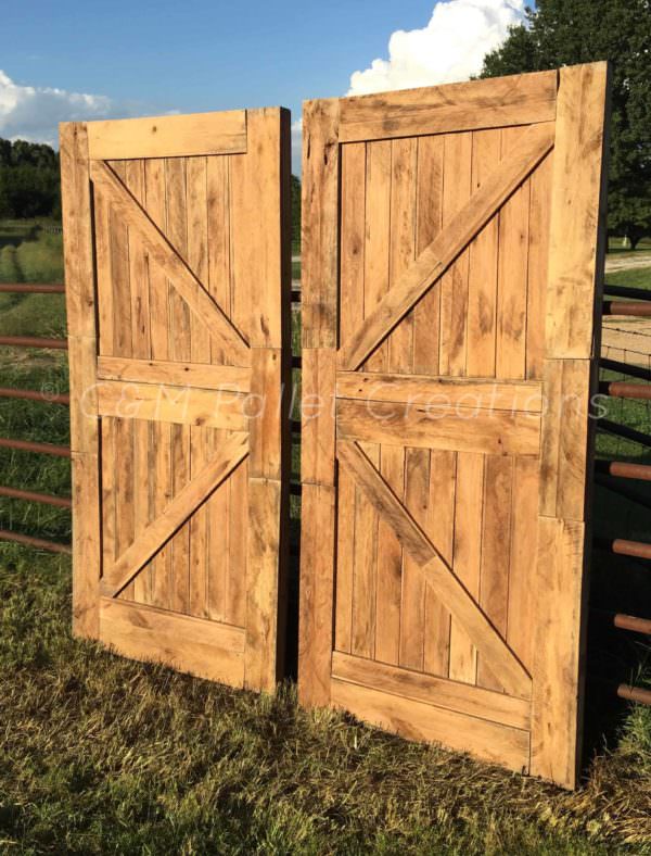 Must-see Prodigious Pallet Barn Door Set Pallet Walls & Pallet Doors Must-see Prodigious Pallet Barn Door Set Pallet Walls & Pallet Doors