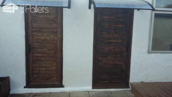 Pallet Door Set Surrounding Matching Planter Box Pallet Planters & Compost Bins Pallet Walls & Pallet Doors Pallet Door Set Surrounding Matching Planter Box Pallet Planters & Compost Bins Pallet Walls & Pallet Doors