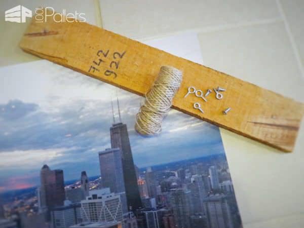 Super Easy Rustic Pallet Photo Hanger Pallet Wall Decor & Pallet Painting Super Easy Rustic Pallet Photo Hanger Pallet Wall Decor & Pallet Painting