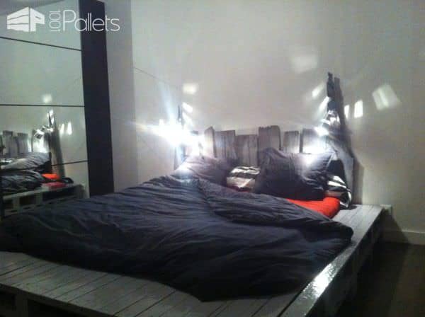 Upcycled Floorboards Becomes a Headboard Pallet Beds, Pallet Headboards & Frames Upcycled Floorboards Becomes a Headboard Pallet Beds, Pallet Headboards & Frames