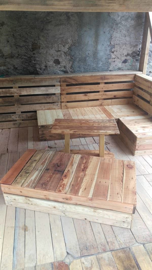 Absolutely Amazing Complete Pallet Terrace Set Lounges & Garden Sets Pallet Terraces & Pallet Patios Absolutely Amazing Complete Pallet Terrace Set Lounges & Garden Sets Pallet Terraces & Pallet Patios