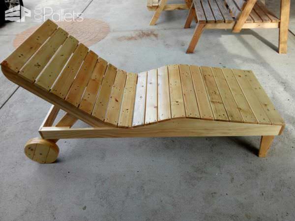 Body-contoured Pallet Chaise Lounger Lounges & Garden Sets Pallet Furniture Body-contoured Pallet Chaise Lounger Lounges & Garden Sets Pallet Furniture