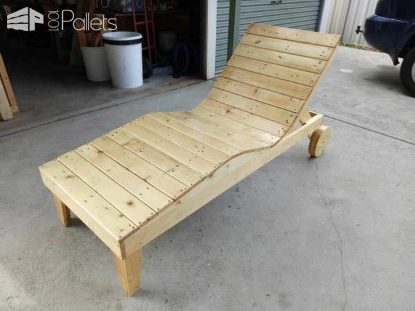 Body-contoured Pallet Chaise Lounger Lounges & Garden Sets Pallet Furniture Body-contoured Pallet Chaise Lounger Lounges & Garden Sets Pallet Furniture