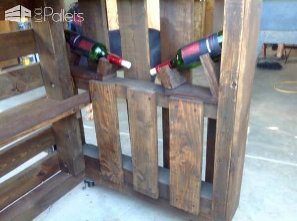 Custom Metal-topped Rustic Pallet Bar Pallet Bars Custom Metal-topped Rustic Pallet Bar Pallet Bars