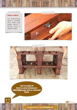 Pallet Shoes Bench / Rack English Tutorials Furniture Pallet Shoes Bench / Rack English Tutorials Furniture