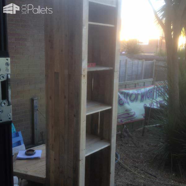 Have Tall Ceilings – Build Tall Pallet Shelves Pallet Shelves & Pallet Coat Hangers Have Tall Ceilings – Build Tall Pallet Shelves Pallet Shelves & Pallet Coat Hangers